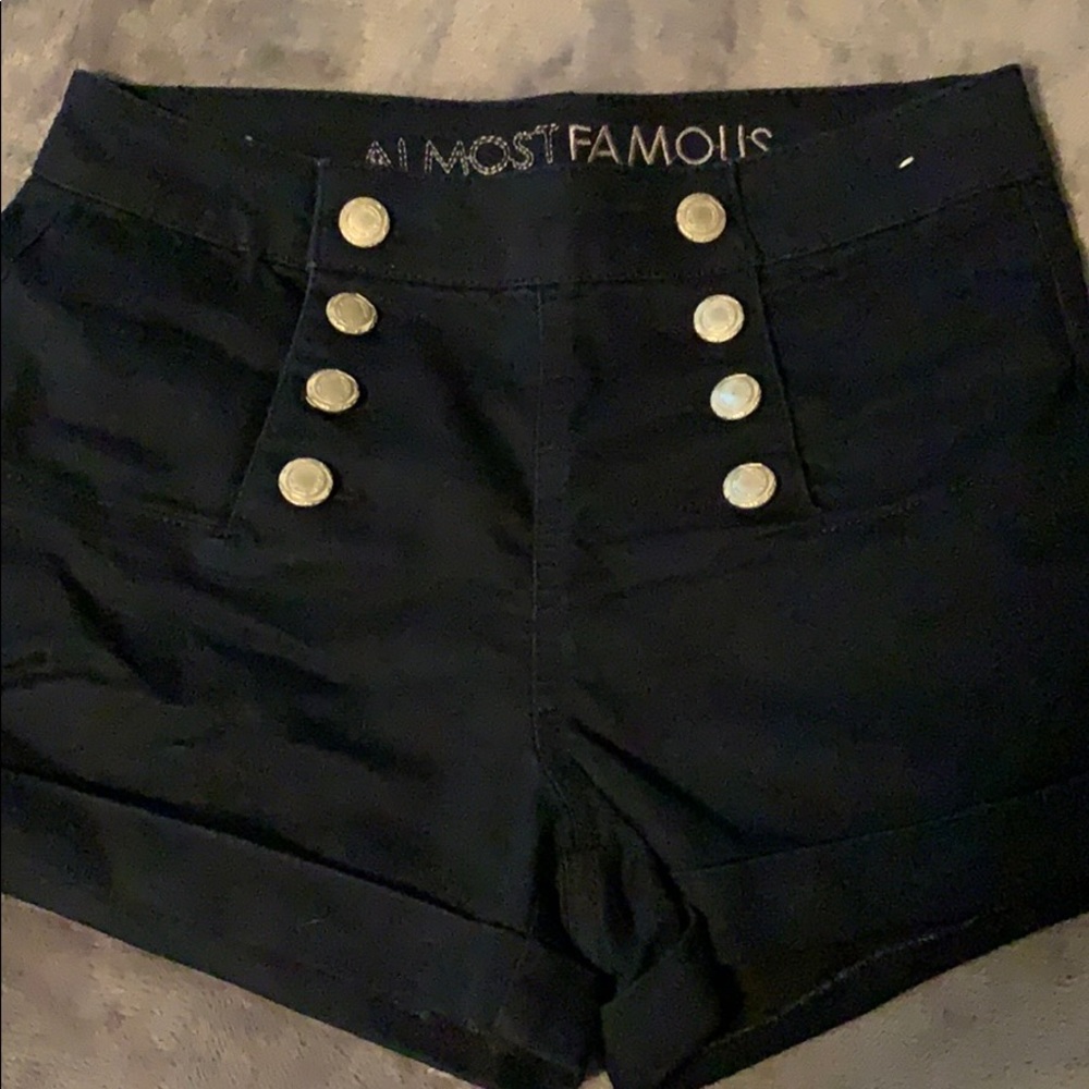 Navy shorts
